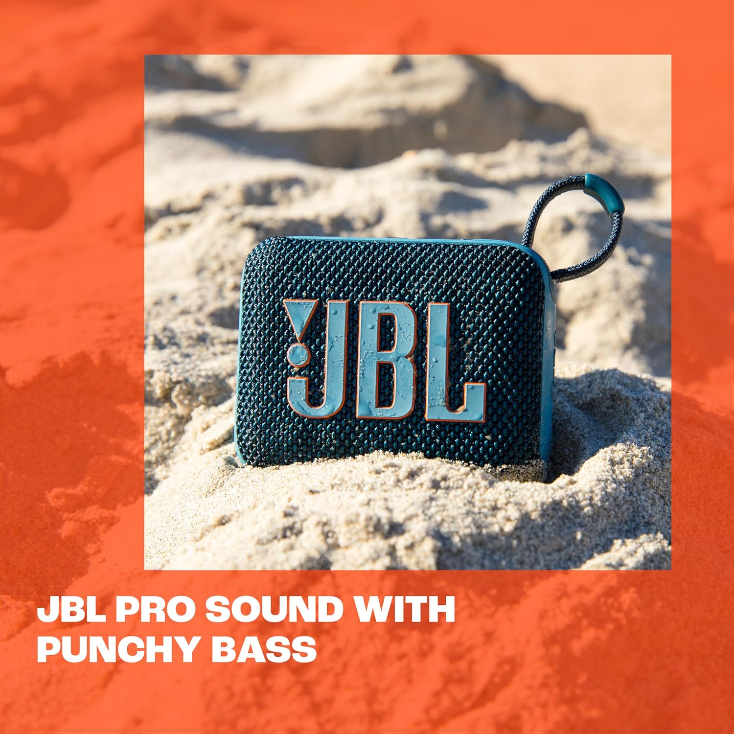 JBL Bluetooth Speaker Go 4 | Black/Orange JBL Bluetooth Speaker Go 4 | Black/Orange